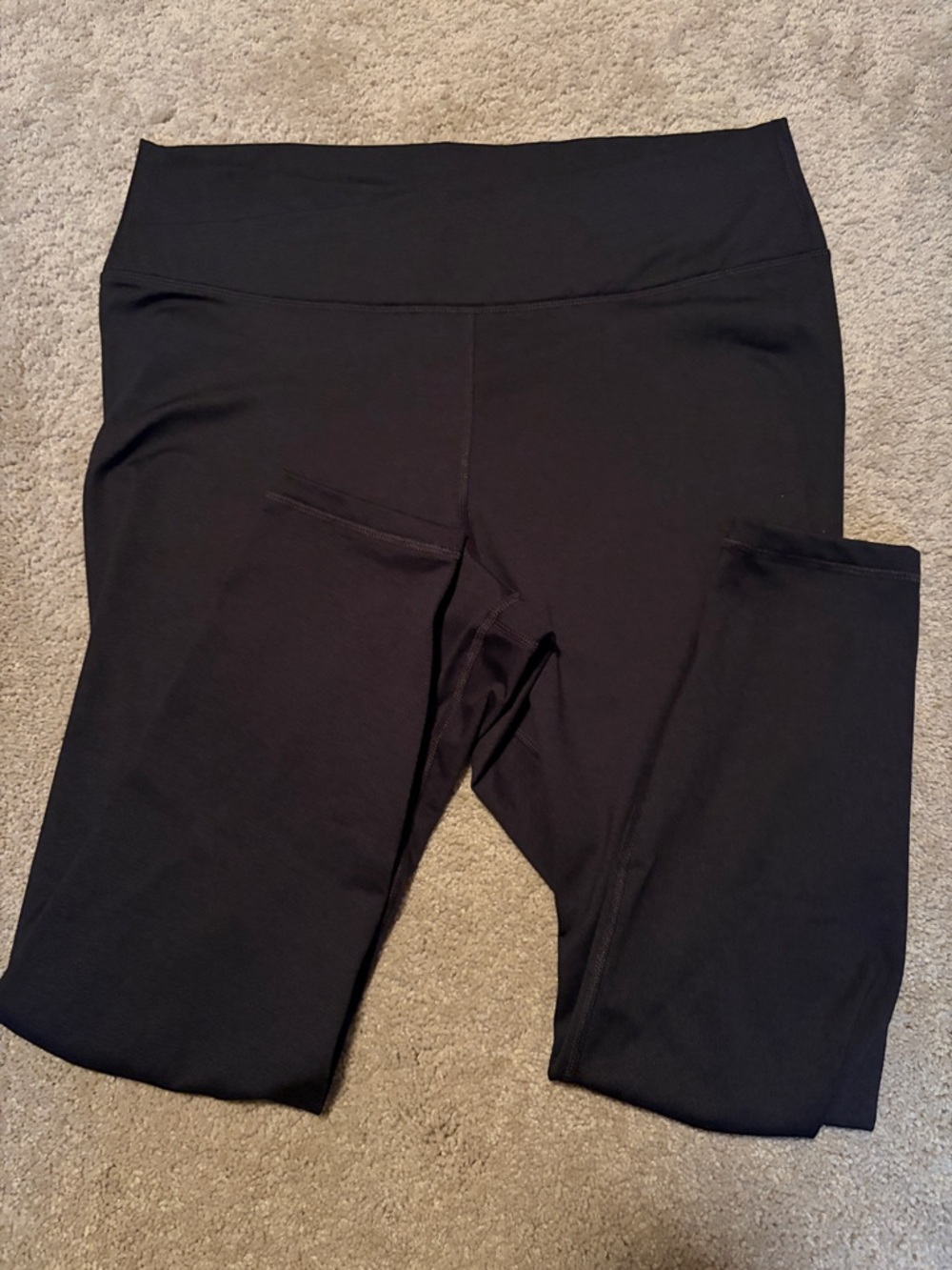 Cloudcomfy Black High-Waist Leggings